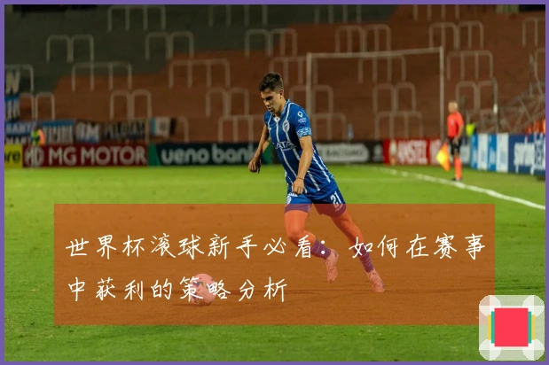 世界杯滚球新手必看：如何在赛事中获利的策略分析